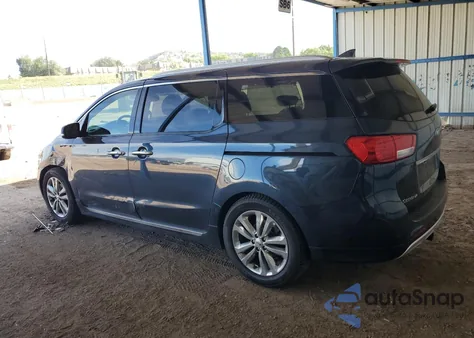 2017 Kia Sedona Sxl из США, поврежденный, VIN KNDME5C12H6271977